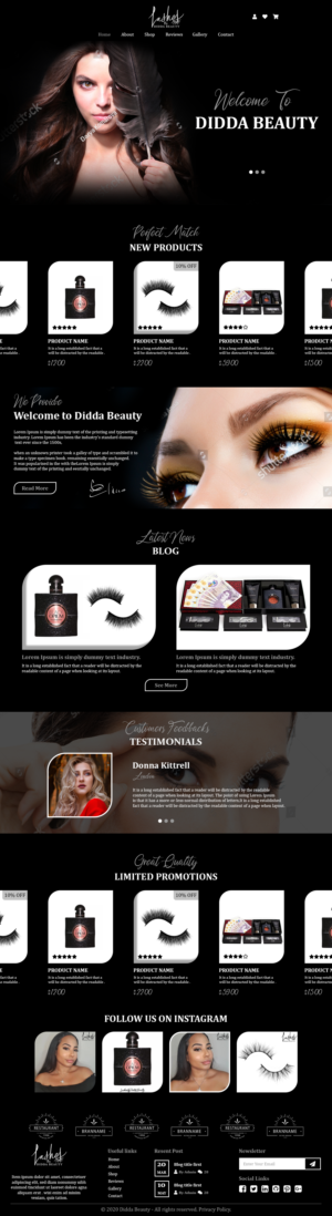 Shopify Design by CJV Creative