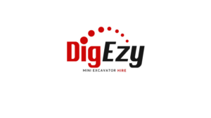 "Dig Ezy"  Mini Excavator Hire or "DigEzy" Mini Excavator Hire | Logo Design by oceandeep