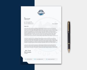 Letterhead Design by Creative Stock for this project | Design: #26693903