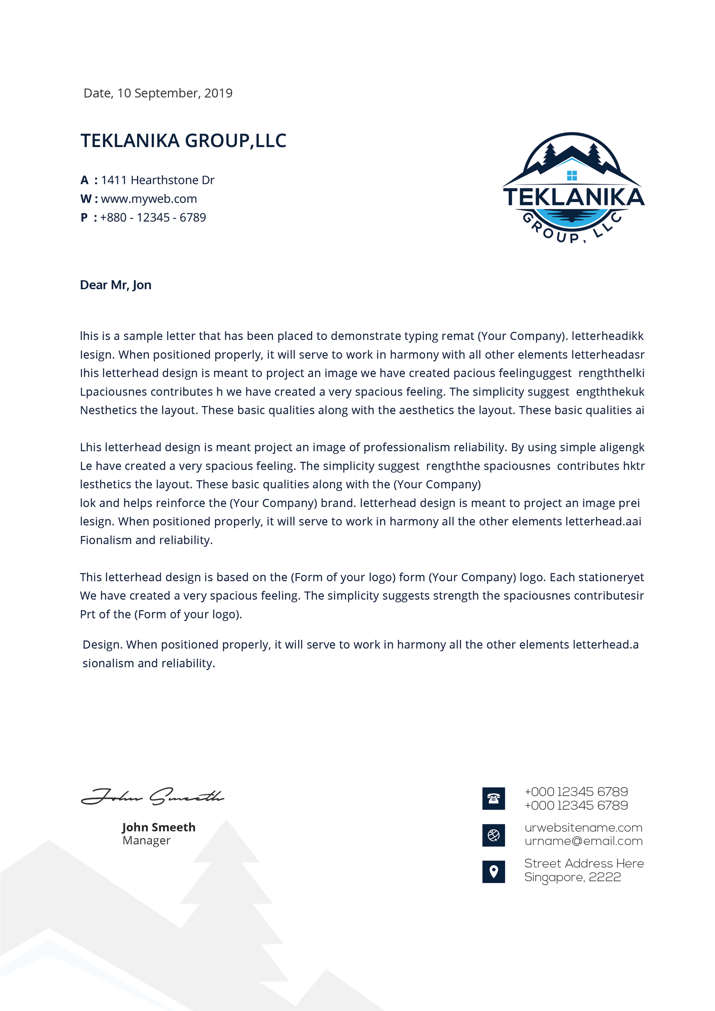 Letterhead Design by juwel@islam for this project | Design #26697403