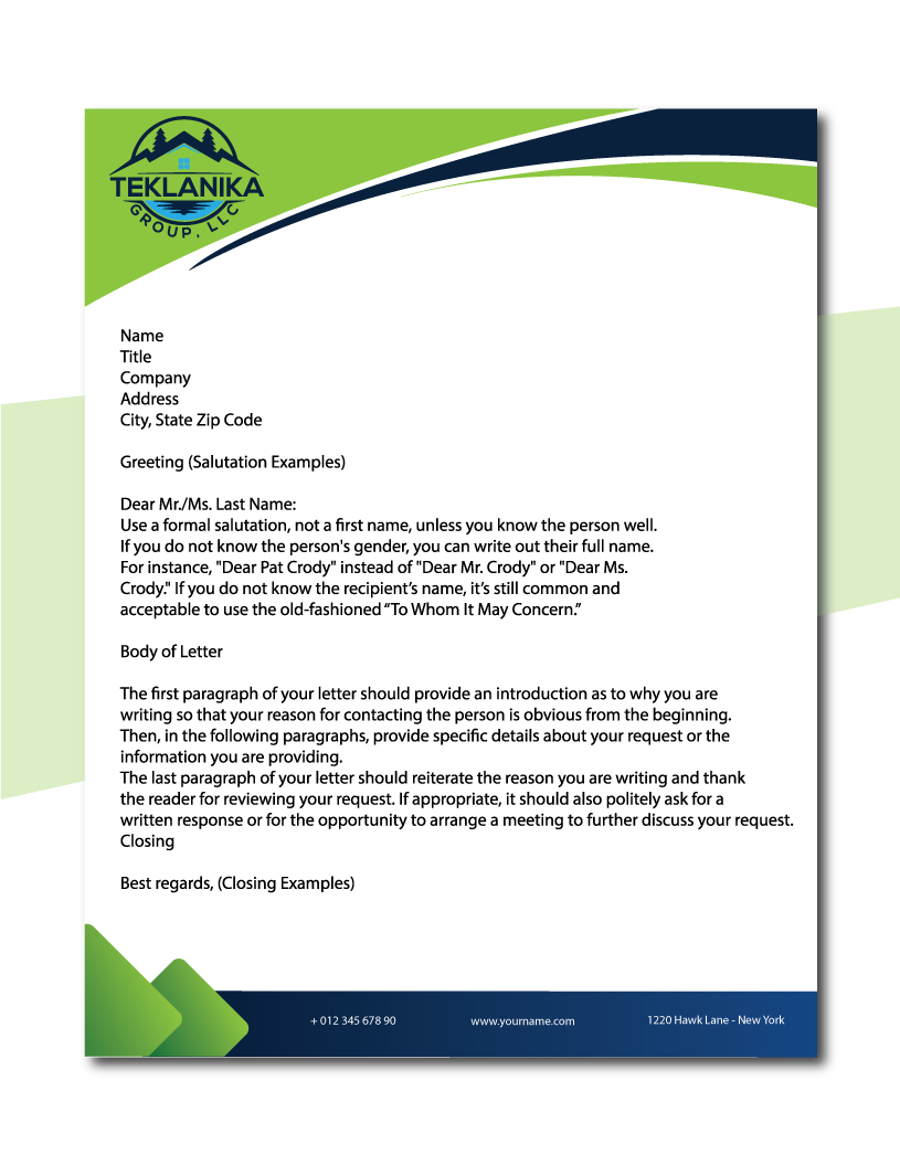 Letterhead Design by Taslima Cheng for this project | Design #26720572