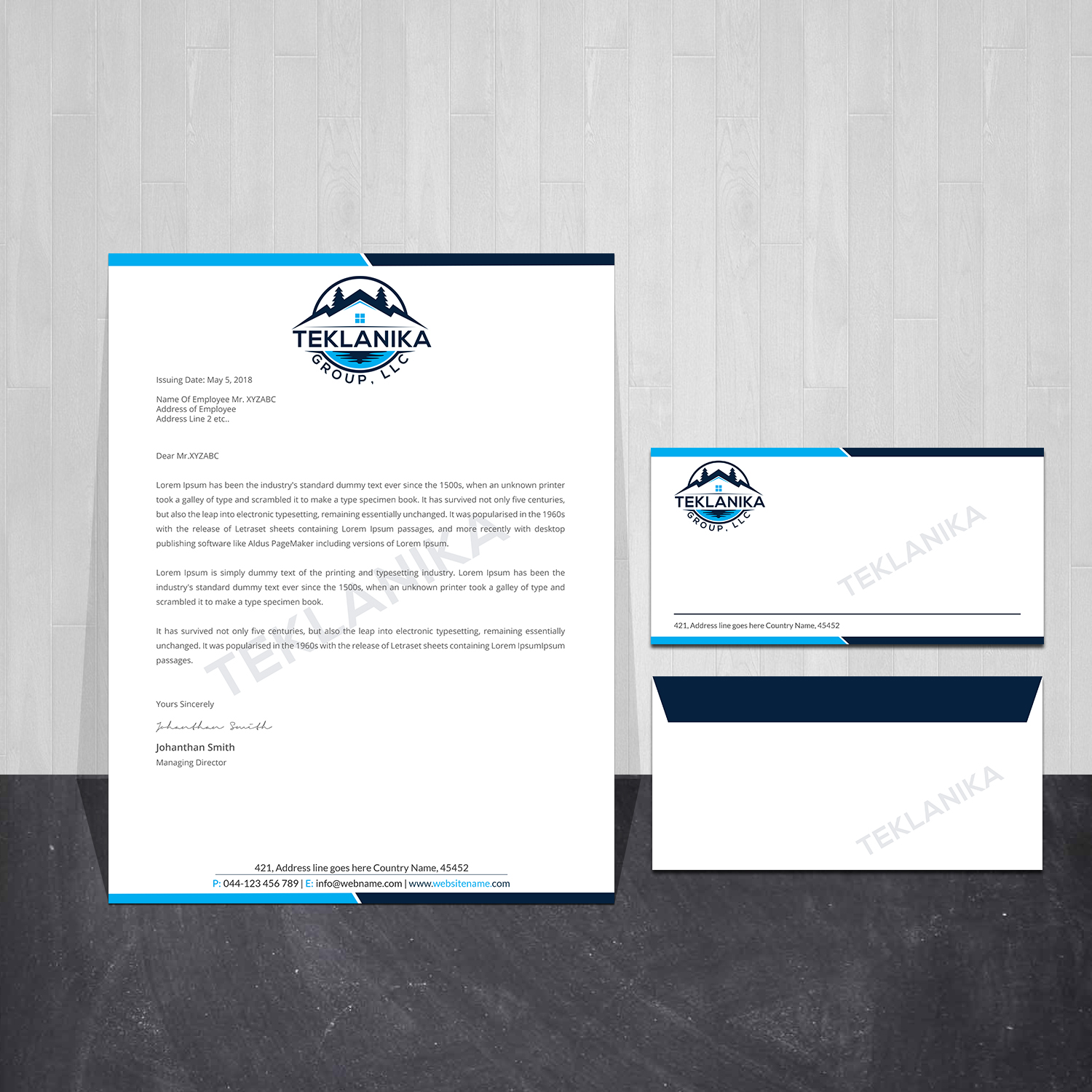 Letterhead Design by Creations Box 2015 for this project | Design #26693202