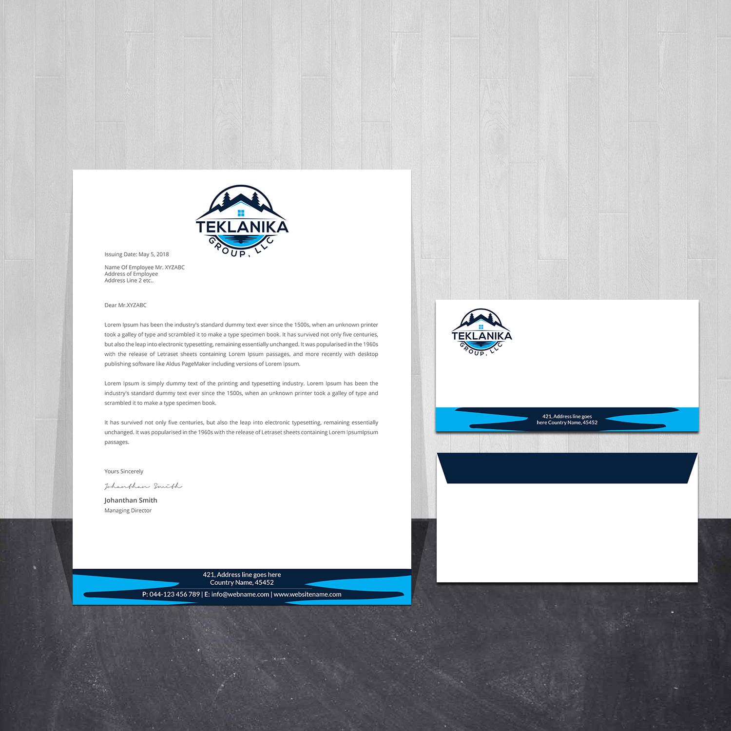 Letterhead Design by Creations Box 2015 for this project | Design #26693203