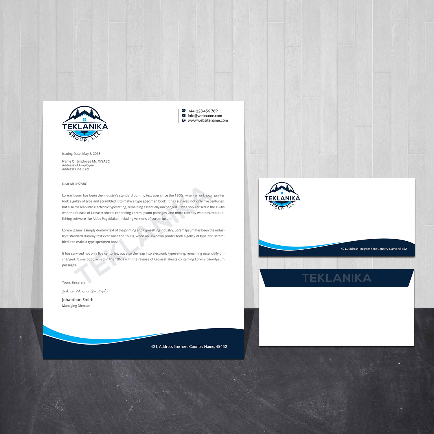 Letterhead Design by Creations Box 2015 for this project | Design #26693224