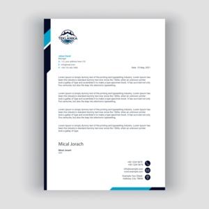 Letterhead Design by DesignSiZ for this project | Design: #26686951