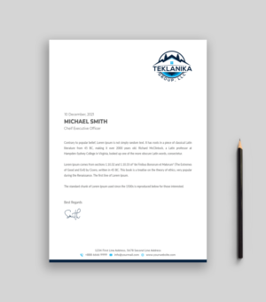 Letterhead Design by Musa. A for this project | Design: #26683925