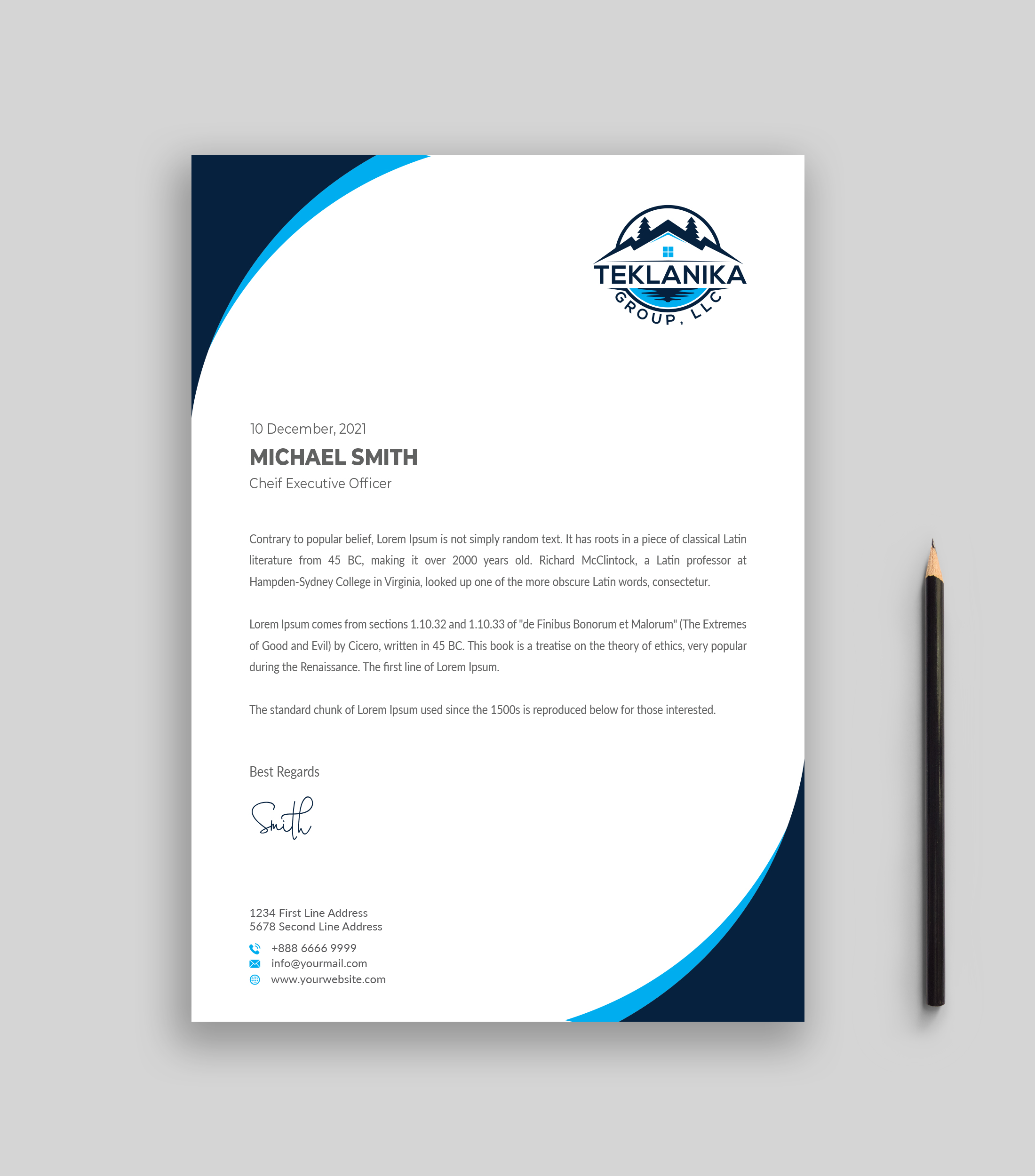 Diseño de Membrete por Musa. A para este proyecto | Diseño #26683929