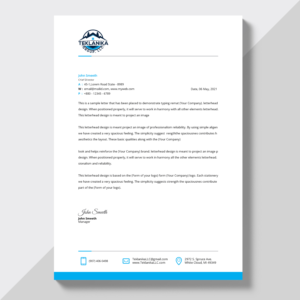 Letterhead Design by Design Magnets for this project | Design: #26702829