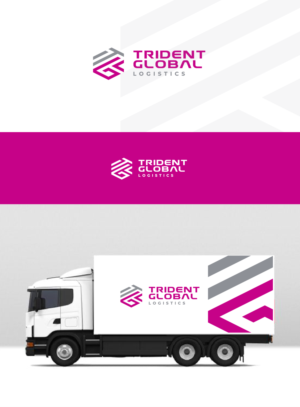 Trident Global Logistics | Logo Design by Ng V Duc