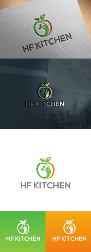 HF Kitchen | Logo Design by JUEL RANA 525340
