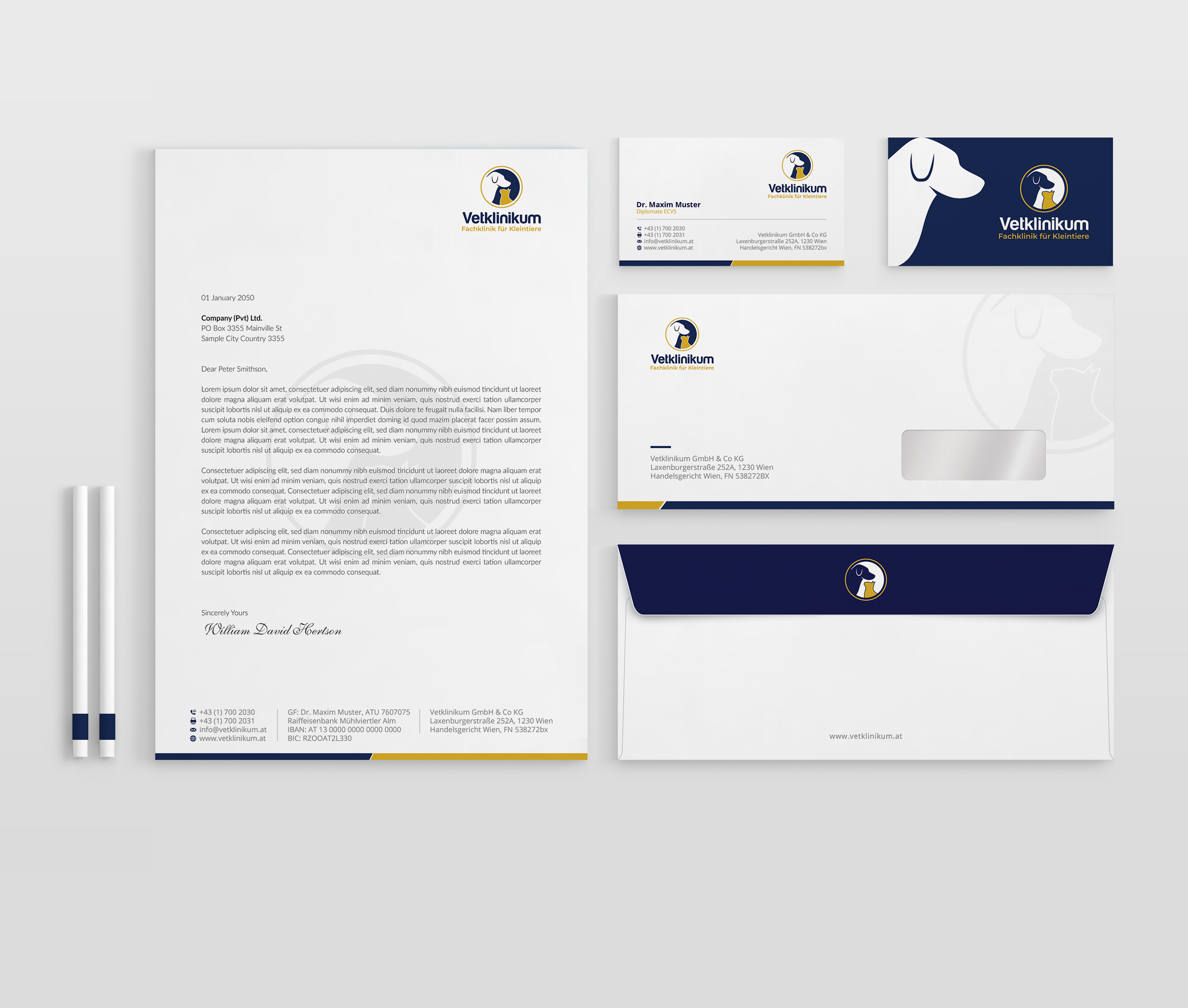 Diseño de Papelería por OxonoArt para HH2 GmbH | Diseño #26688141