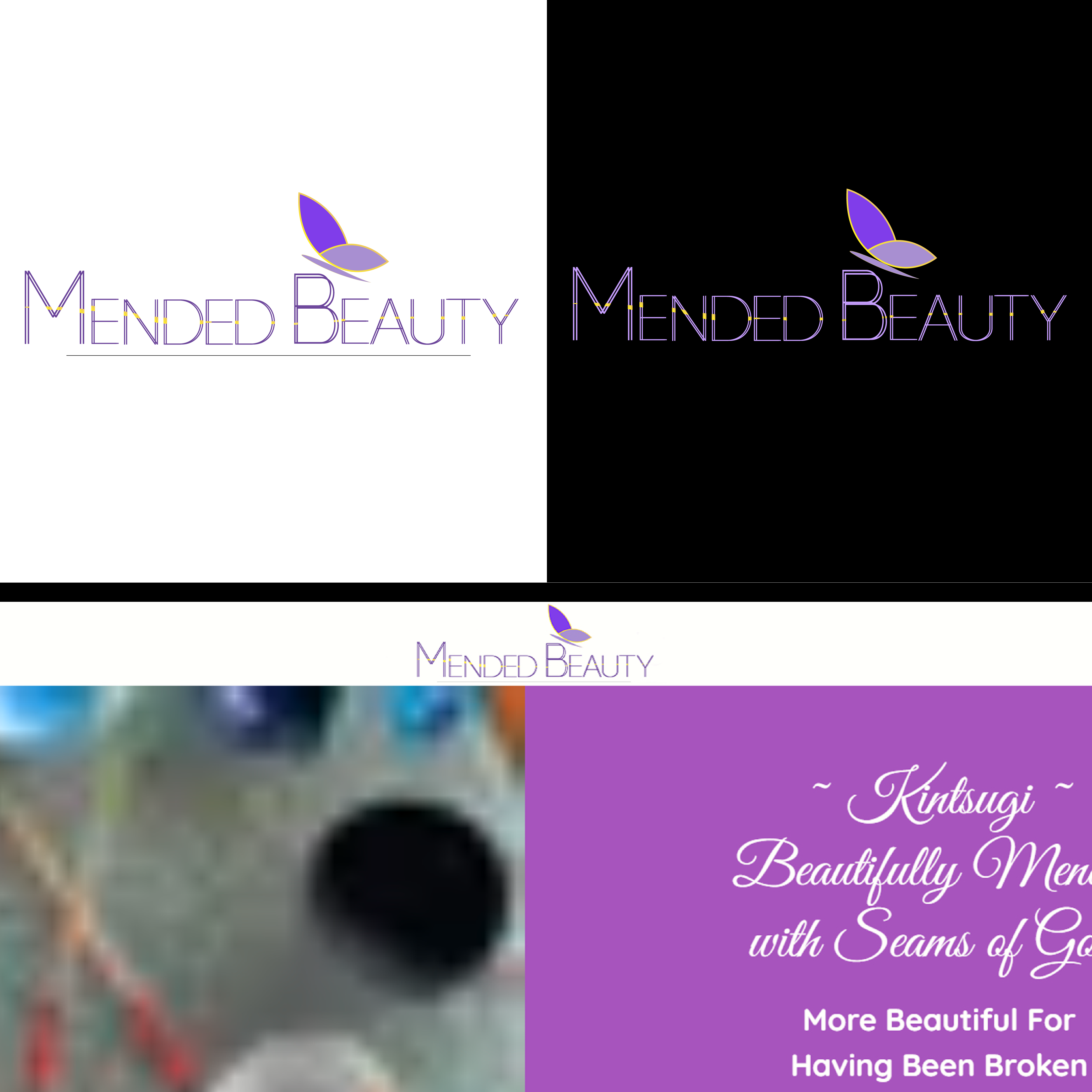 Logo Design by Artist Rumi for Mended Beauty | Design #26701105