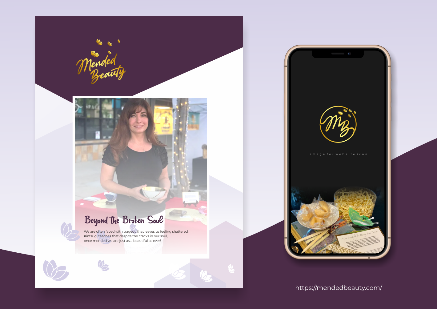 Logo-Design von Pak We Designs für Mended Beauty | Design #26714497