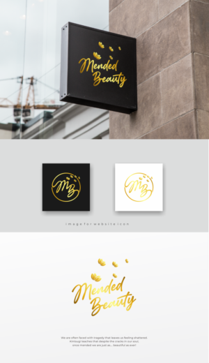 Logo-Design von Pak We Designs für Mended Beauty | Design: #26714523