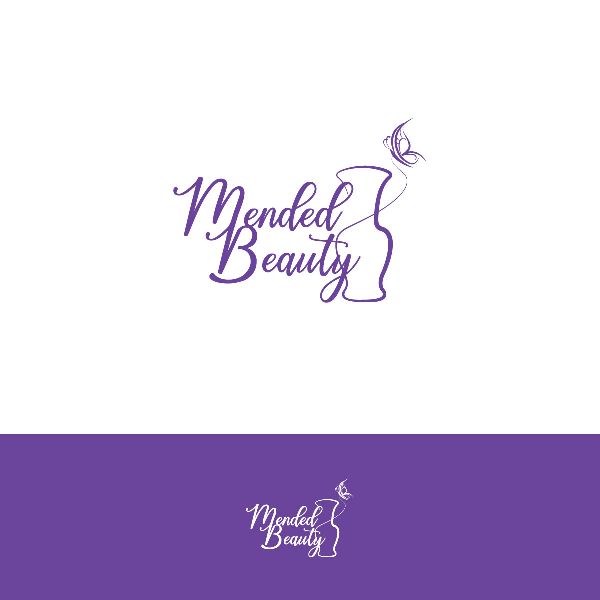 Logo Design by Minimal Studio for Mended Beauty | Design #26689936