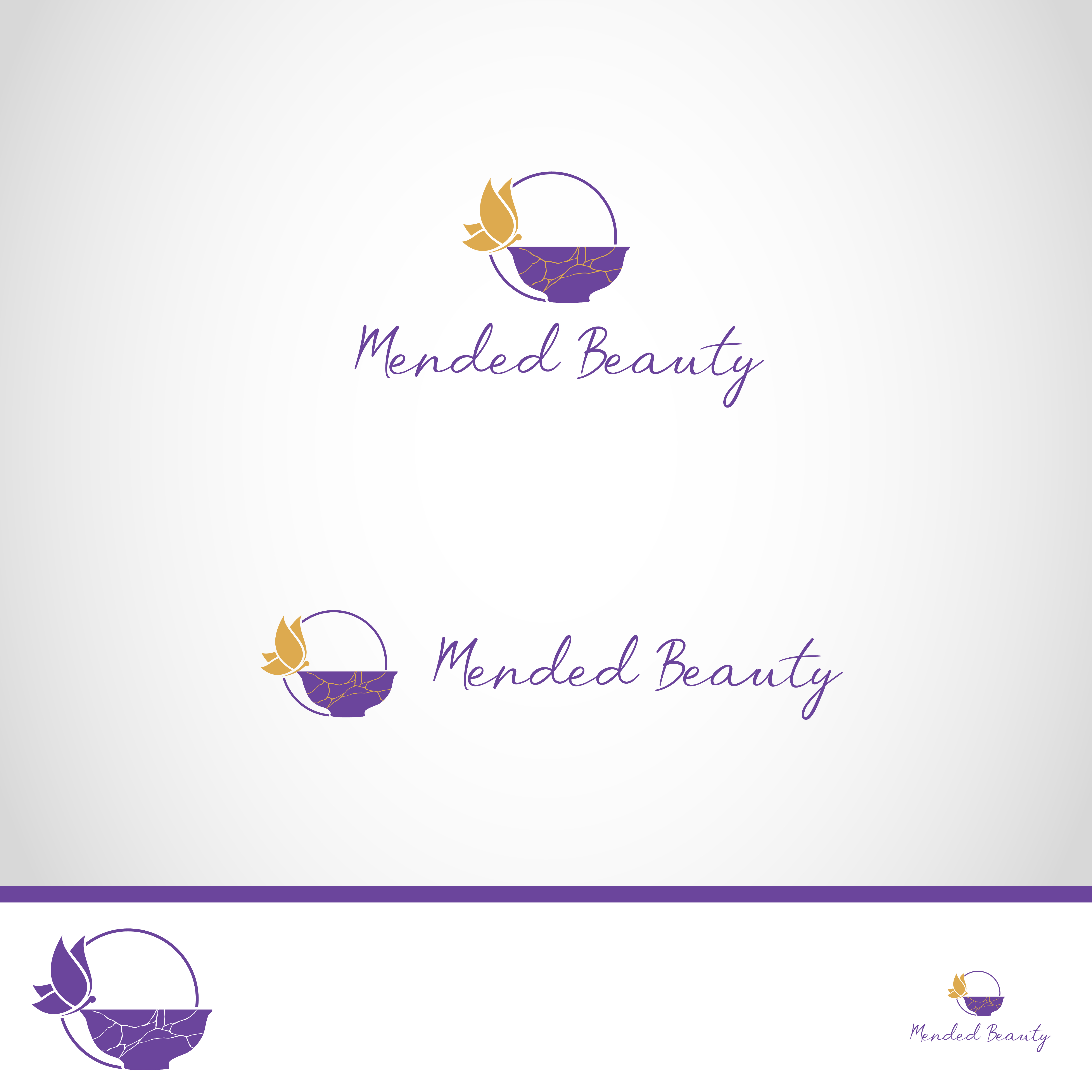 Logo Design by 9211-Media for Mended Beauty | Design #26688803