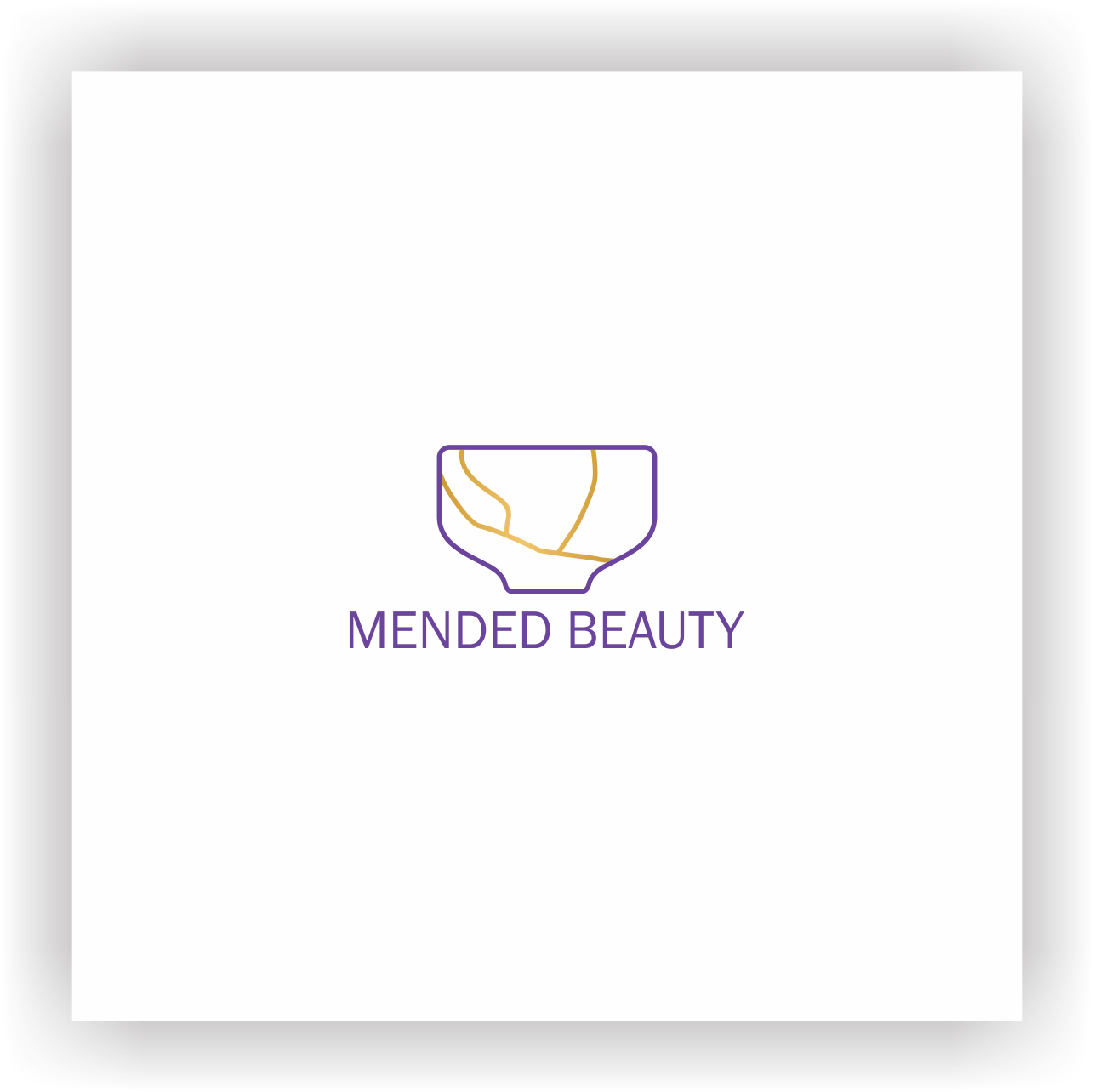 Logo Design by Ad1Fa26 for Mended Beauty | Design #26722160