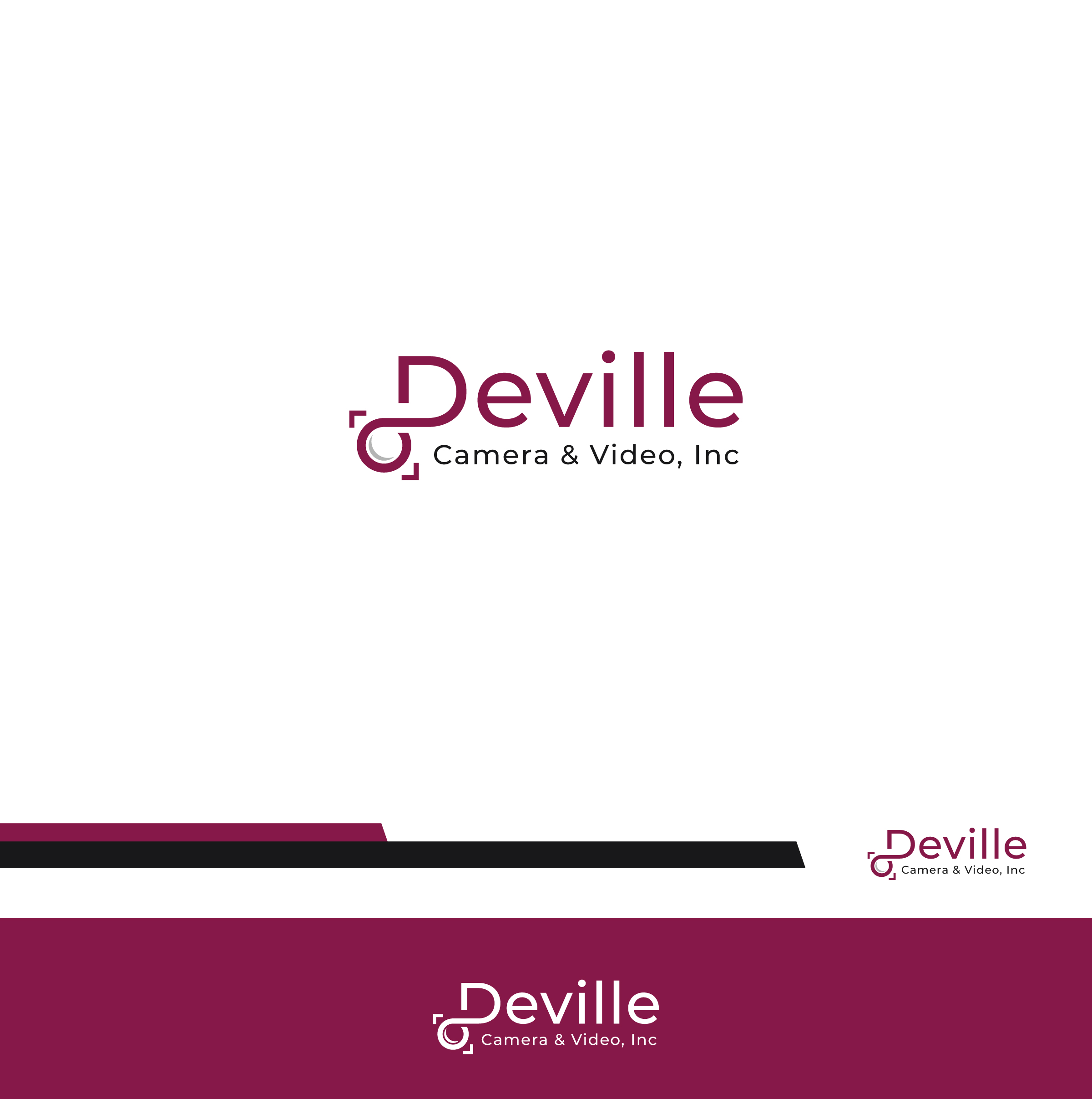 Design de Logo par Fat Bat Man pour Deville Camera & Video | Design #26686956