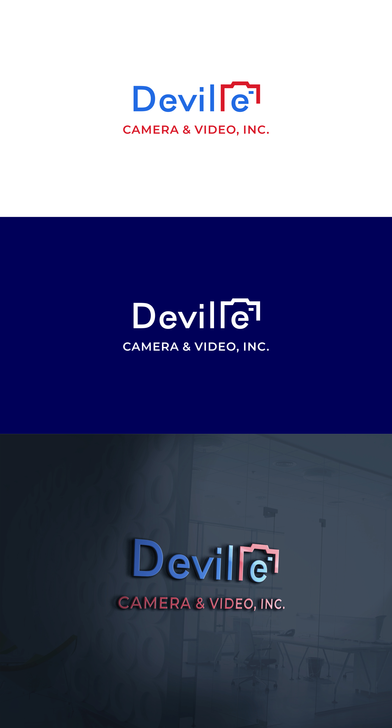 Logo Design by Omee for Deville Camera & Video | Design #26696031