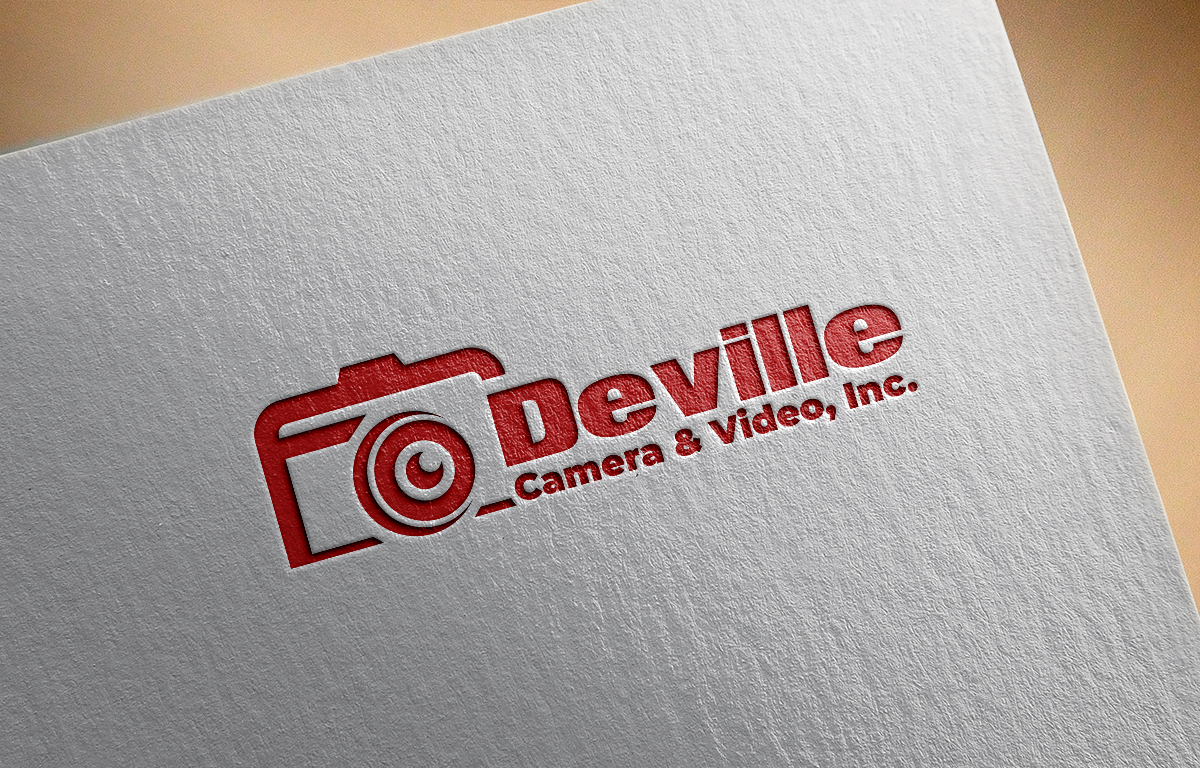 Logo Design by rastf2day for Deville Camera & Video | Design #26750633