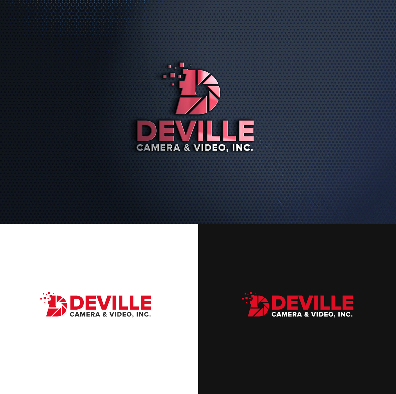 Logo Design by BehindSymbols for Deville Camera & Video | Design #26713418