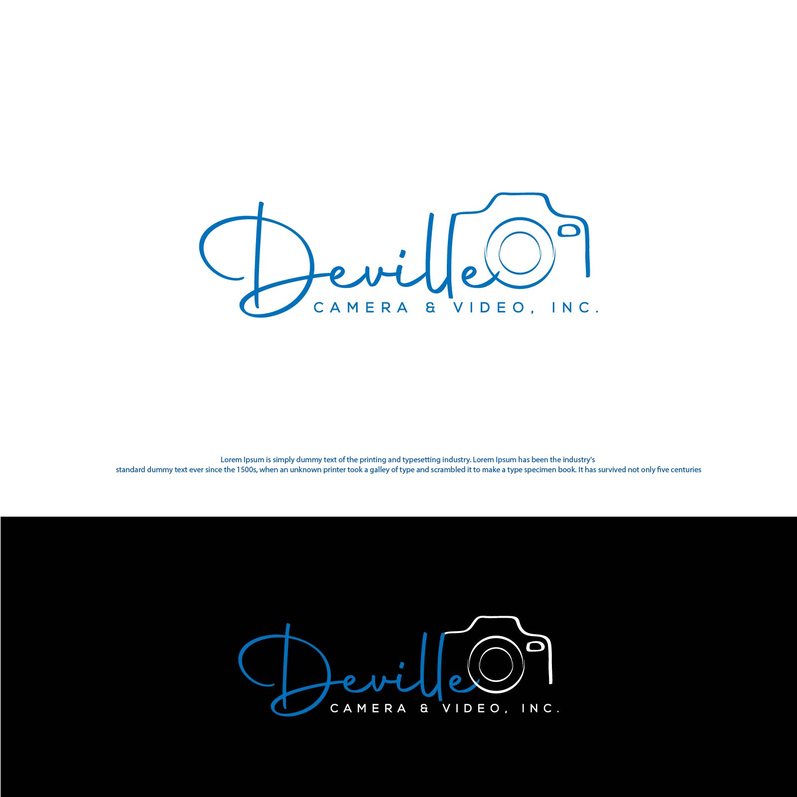 Logo Design by creative.bugs for Deville Camera & Video | Design #26690550