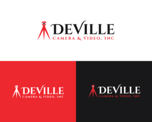 Logo Design by MAWBM for Deville Camera & Video | Design: #26714770