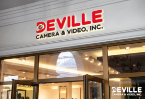 Logo Design by aquabomb26 for Deville Camera & Video | Design #26697874