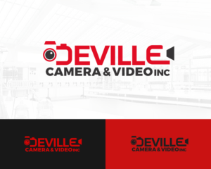 Logo Design by Djamdesign for Deville Camera & Video | Design: #26691424