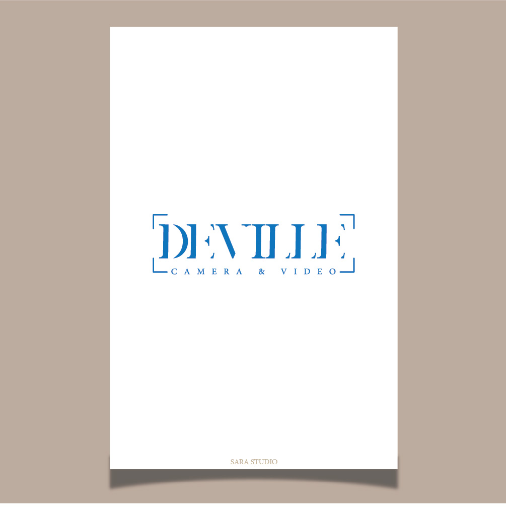 Logo Design by Sarastudioo for Deville Camera & Video | Design #26712675