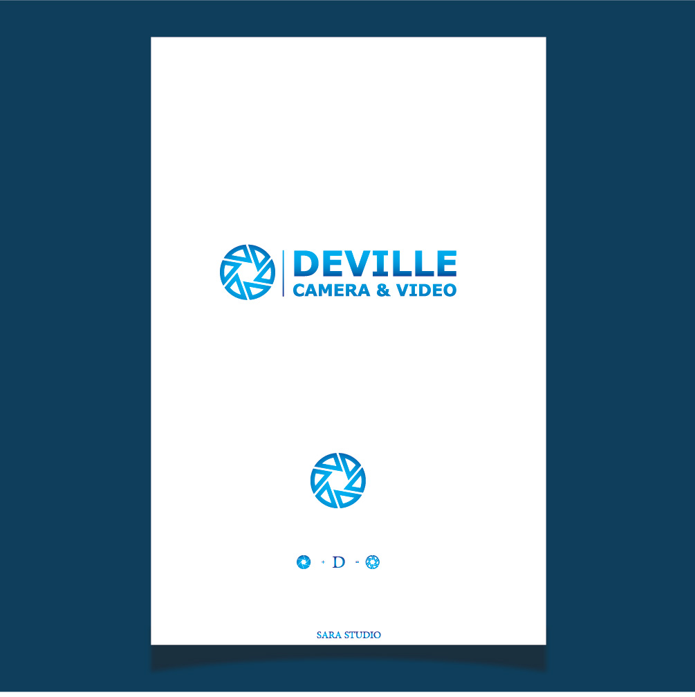 Logo Design by Sarastudioo for Deville Camera & Video | Design #26716558