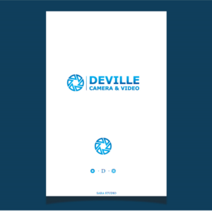 Logo Design by Sarastudioo for Deville Camera & Video | Design: #26716558