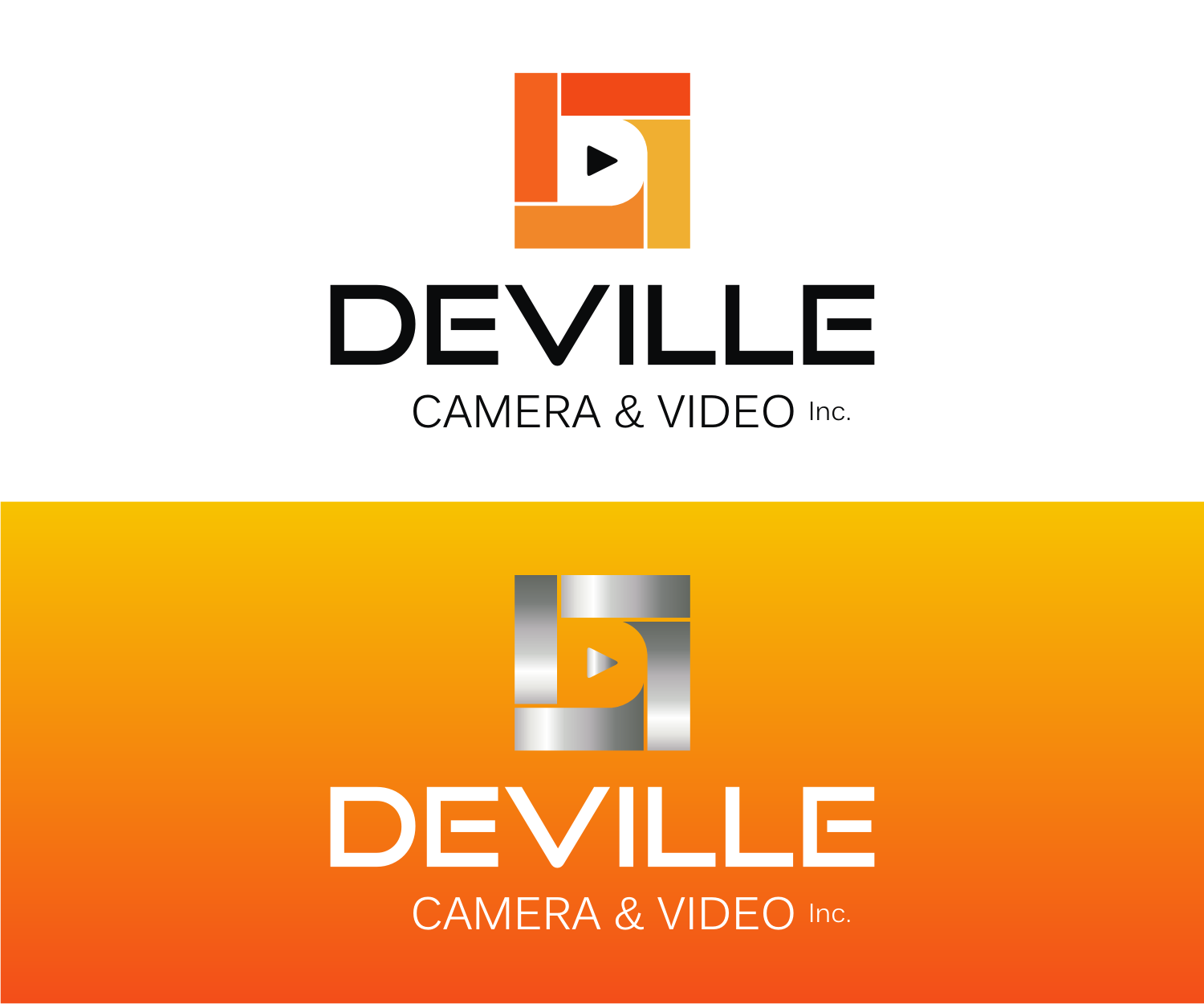 Logo Design by R16 for Deville Camera & Video | Design #26721824