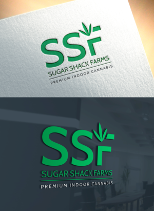 Sugar Shack Farms Premium Indoor Cannabis | Logo Design by Art Lancer