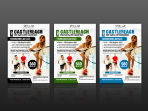 Castlereagh Club Sydney CBD Squash Open | Flyer Design by n214008
