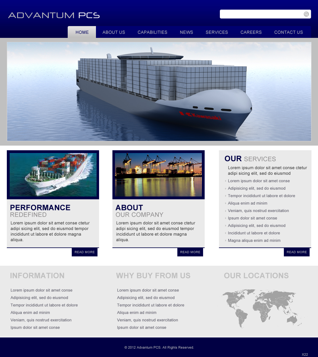 Web Design by pb for this project | Design #741819