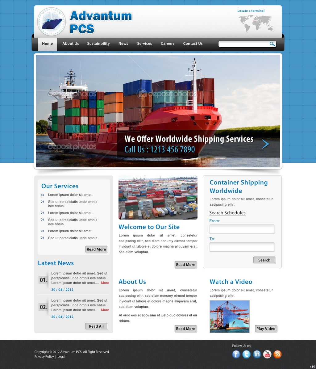 Web-Design von pb für dieses Projekt | Design #744627