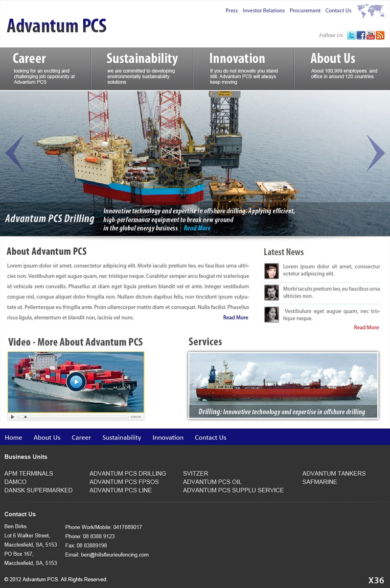 Web-Design von pb für dieses Projekt | Design #744629