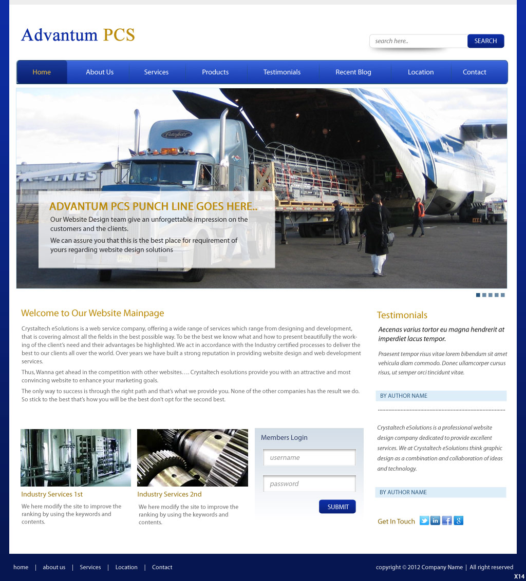 Web Design by pb for this project | Design #757755