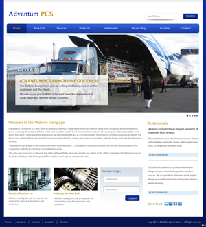 Web Design par pb pour ce projet | Design : #757755