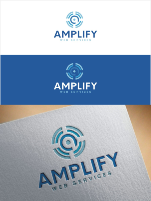 Amplify Web Services | Logo Design by cjssan