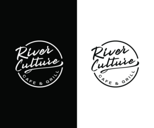 River Culture Cafe & Grill  | Logo Design by Art Lancer