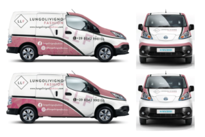 Car Wrap Design by White Diary for Lungolivigno Fashion | Design: #26693102