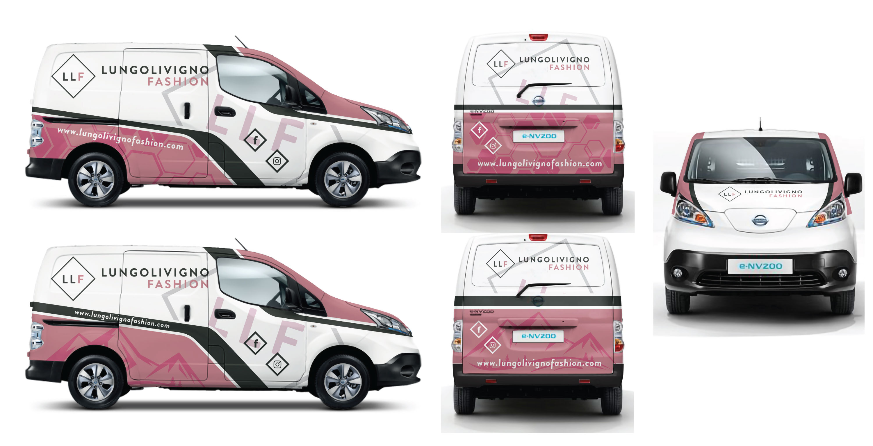 Car Wrap-Design von White Diary für Lungolivigno Fashion | Design #26738906