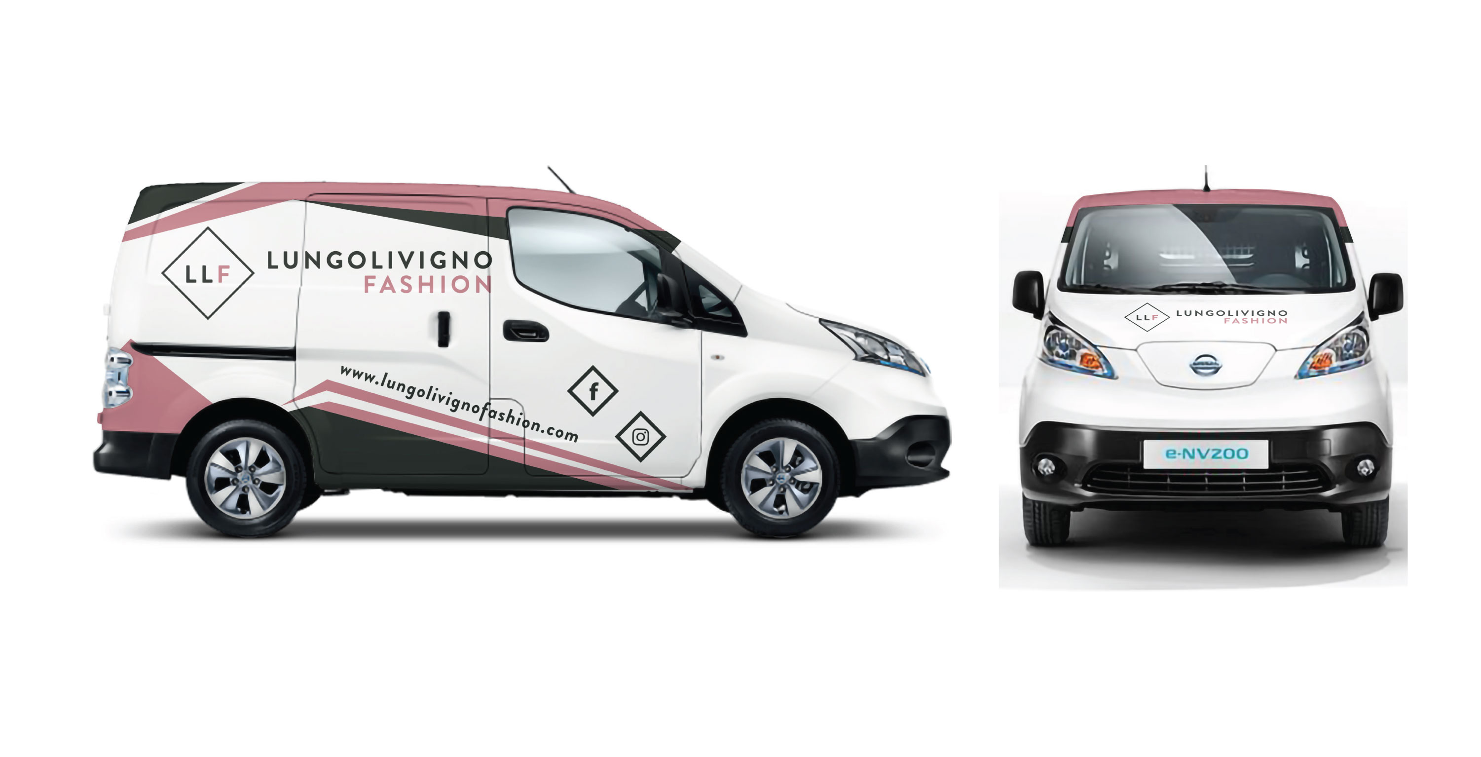 Car Wrap Design by White Diary for Lungolivigno Fashion | Design #26785588