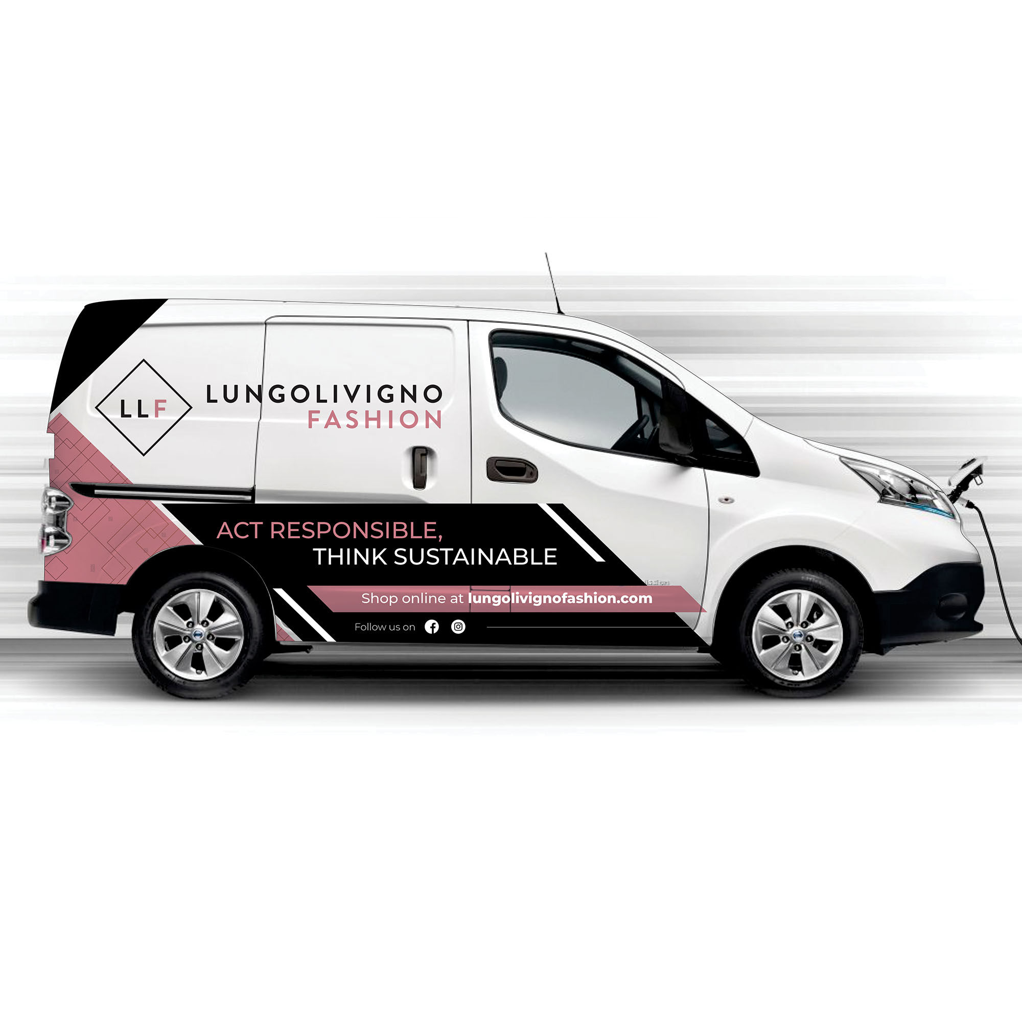 Car Wrap Design by Fat Bat Man for Lungolivigno Fashion | Design #26811961