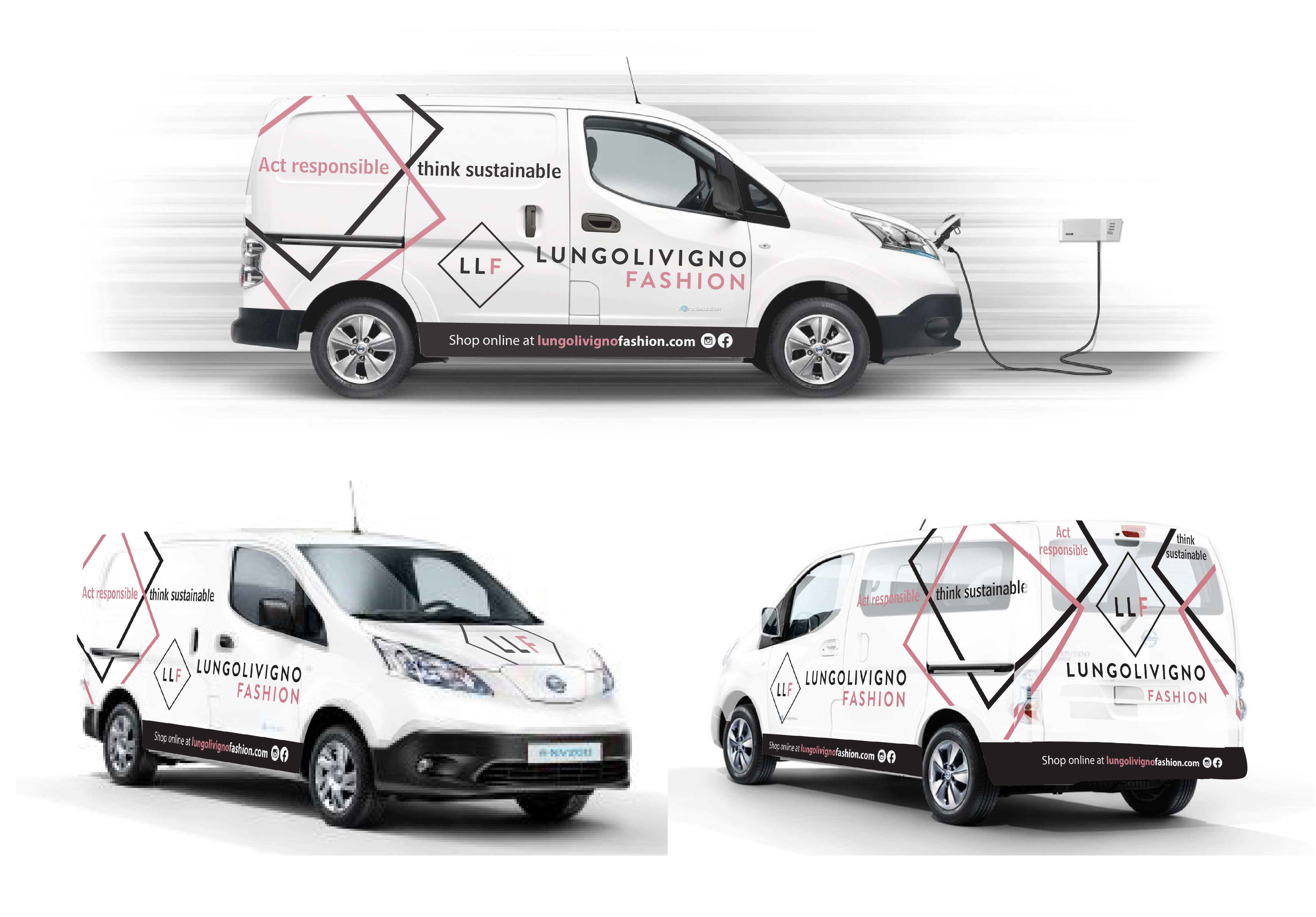 Car Wrap Design by Kira Graphics for Lungolivigno Fashion | Design #26814431