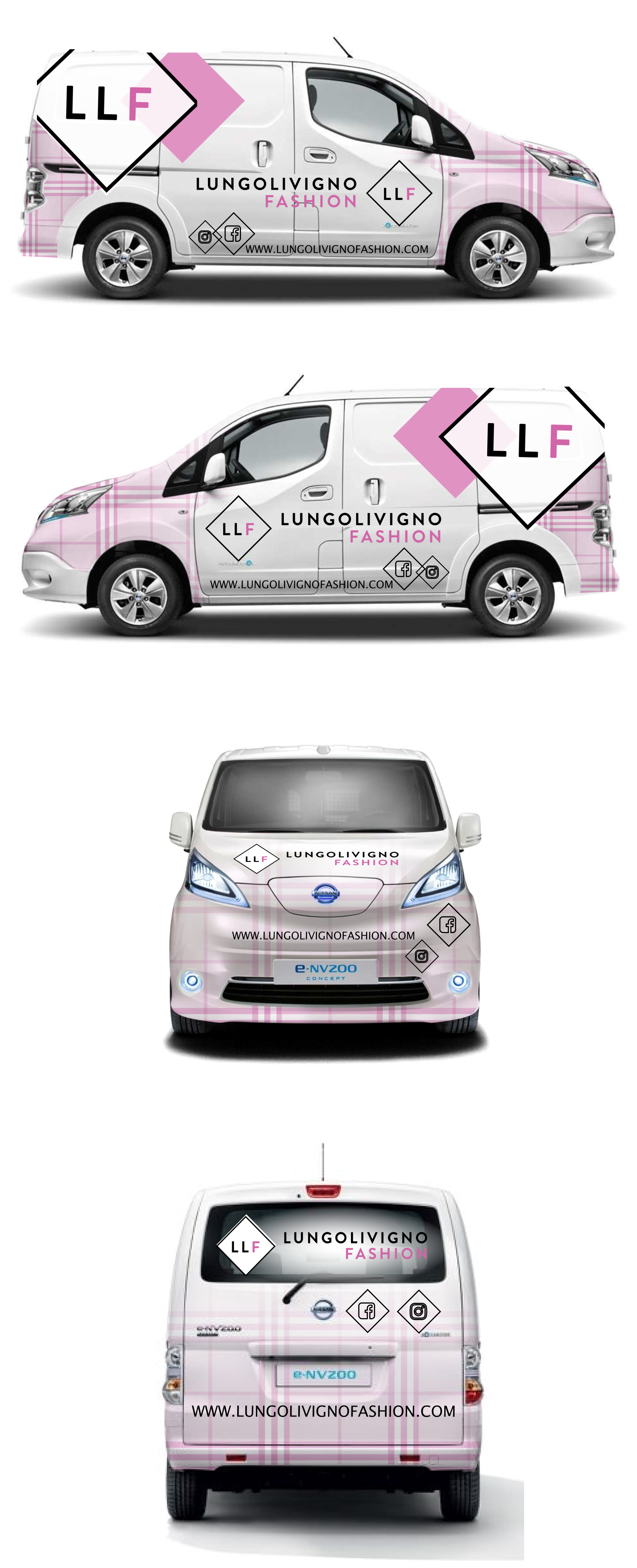 Car Wrap Design by elveneclipse for Lungolivigno Fashion | Design #26708730