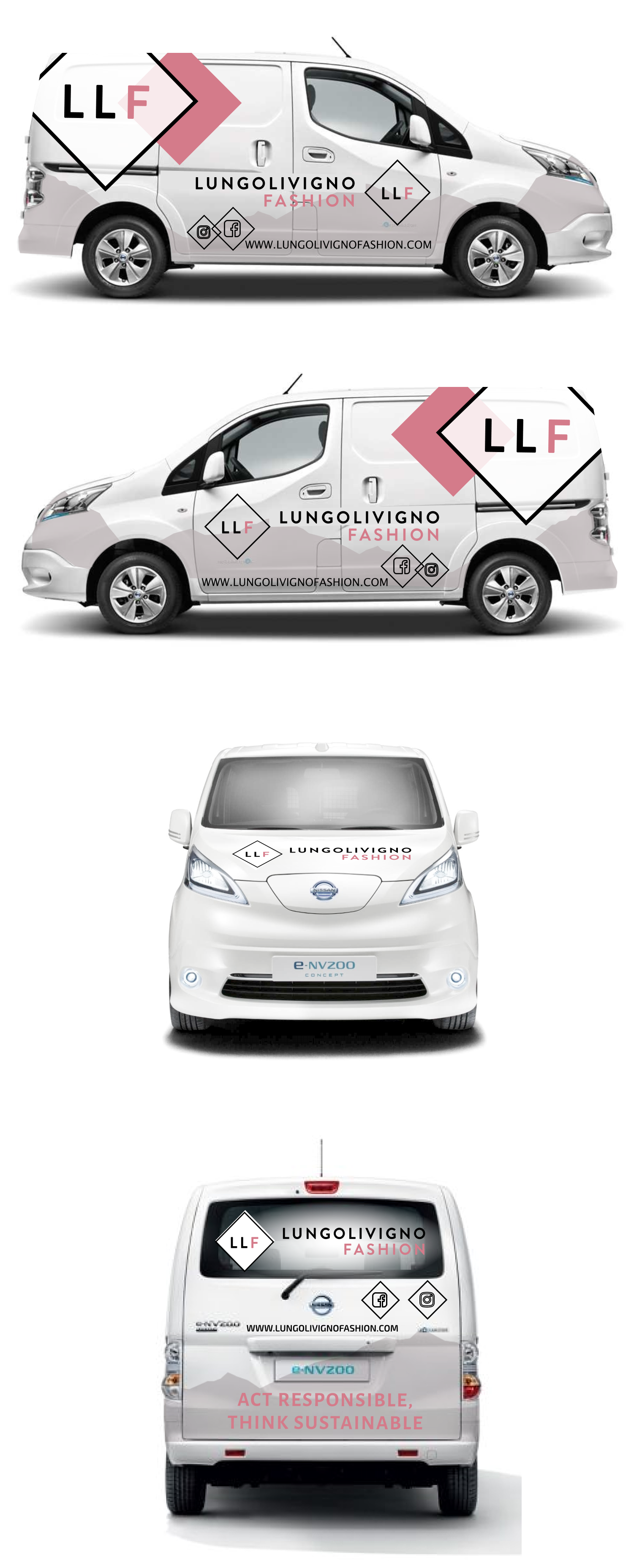 Car Wrap Design by elveneclipse for Lungolivigno Fashion | Design #26961574