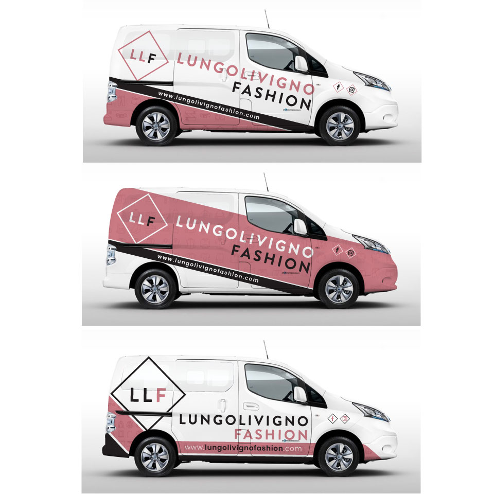 Car Wrap Design by Yoga Tri for Lungolivigno Fashion | Design #26709305